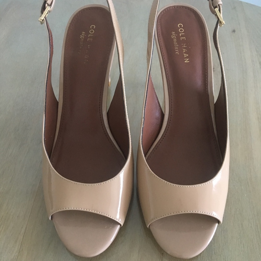 Cole Haan Juliana Open Toe Slingback